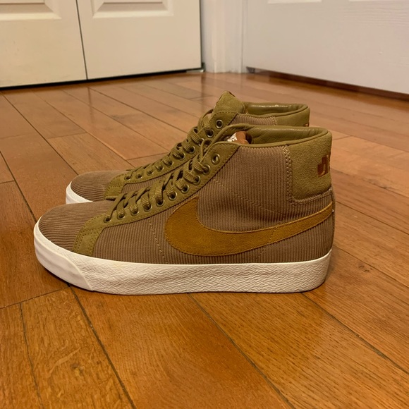Nike SB Janowski Blazers Brown/Tan Men’s Sz 7.5 Women’s 9.5 - Picture 2 of 7